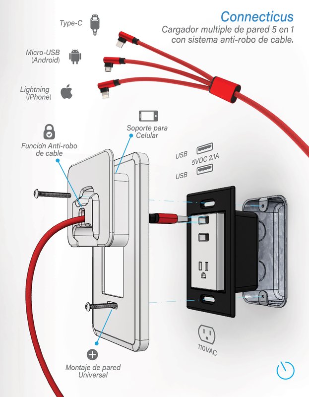 Connecticus Exploded Technical